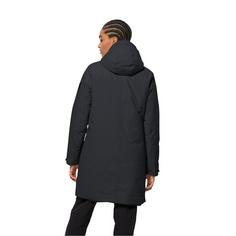 Rückansicht von Jack Wolfskin PERGAMON PARKA W Daunenmantel Damen phantom