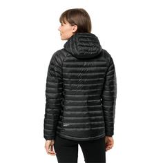 Rückansicht von Jack Wolfskin PASSAMANI DOWN HOODY W Daunenjacke Damen black