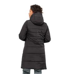 Rückansicht von Jack Wolfskin EISBACH COAT W Funktionsmantel Damen phantom