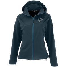 Maul Sport Gaisspitze mit Kapuze Softshelljacke Damen Petrol