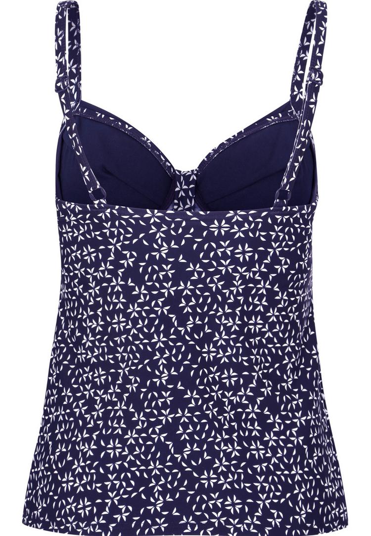 Lascana Lascana B&uuml;gel-Tankini-Top Bikini Oberteil Damen - marine-bedruckt - 0 | SportScheck