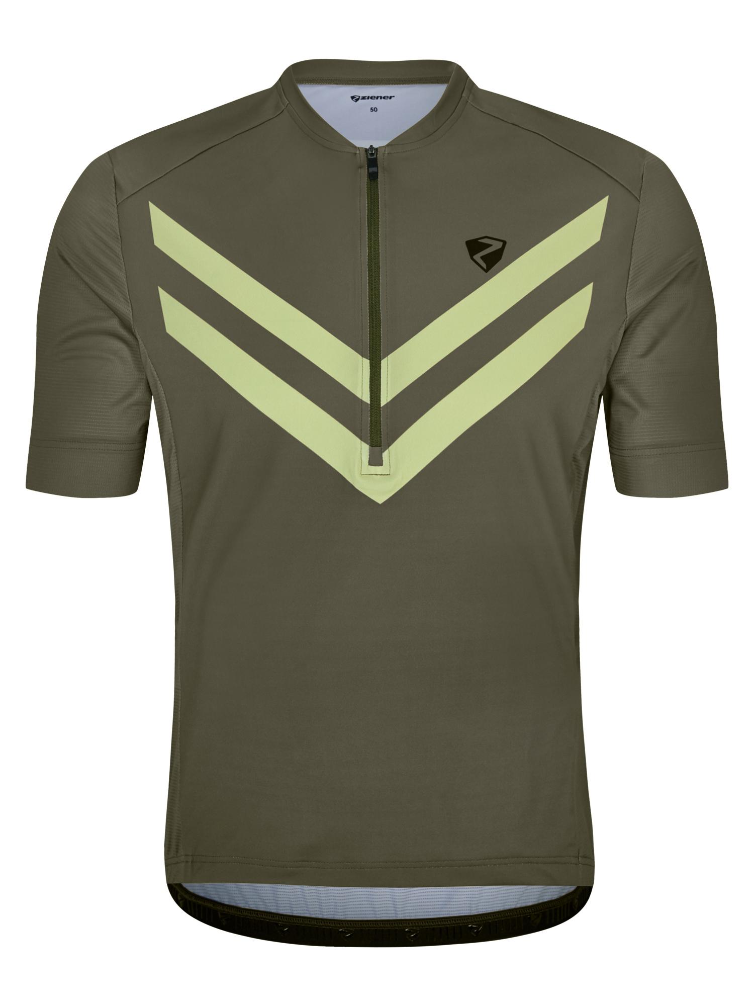 Ziener NAGNUS Fahrradtrikot Herren leaf green