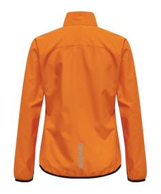 Rückansicht von Newline Core Jacke Running Damen Laufjacke Damen orange