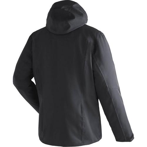 Rückansicht von Maier Sports Peyor Funktionsjacke Herren Schwarz011