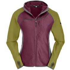 Maul Sport Chiemgau II mit Kapuze Fleecejacke Damen Lila