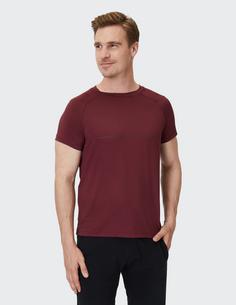 Rückansicht von VENICE BEACH VBM Clay T-Shirt Herren burgundy