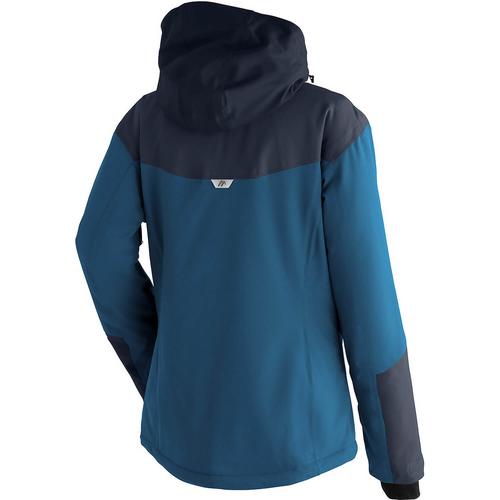 Rückansicht von Maier Sports Pinilla Fleecejacke Damen Marine