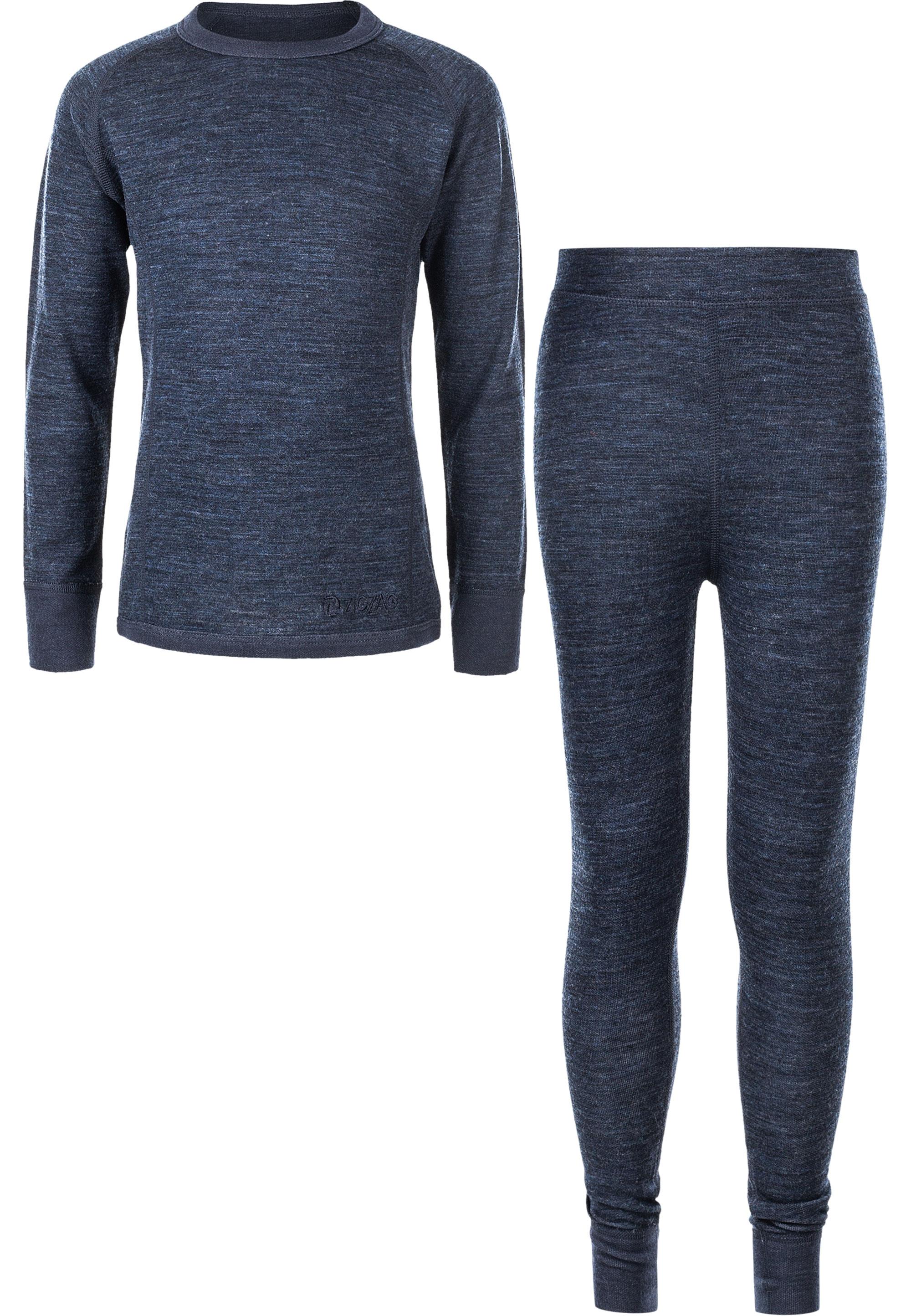 ZigZag Pattani Wool Wäscheset Kinder 2048 Navy Blazer