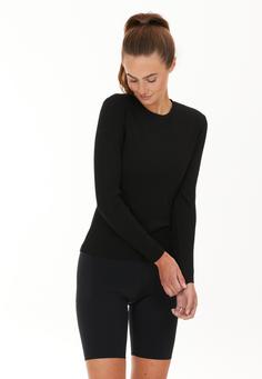 Rückansicht von Athlecia Lankae Langarmshirt Damen 1001 Black