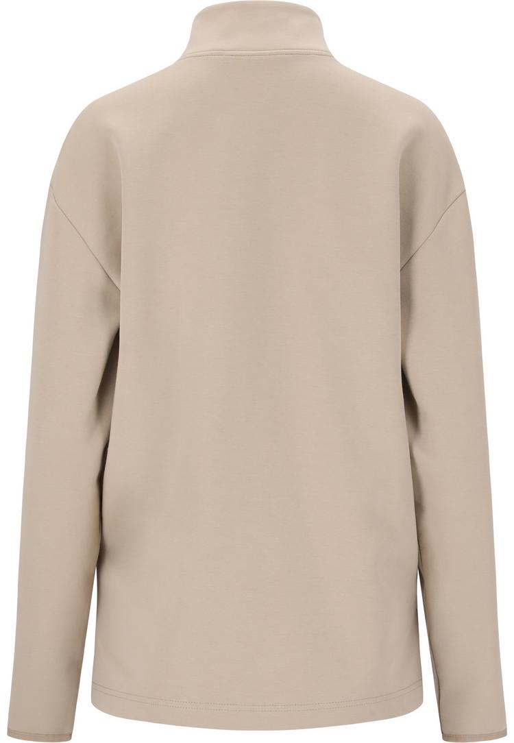 SOS SOS Kakadu Langarmshirt Damen - 1136 Simply Taupe - 0 | SportScheck