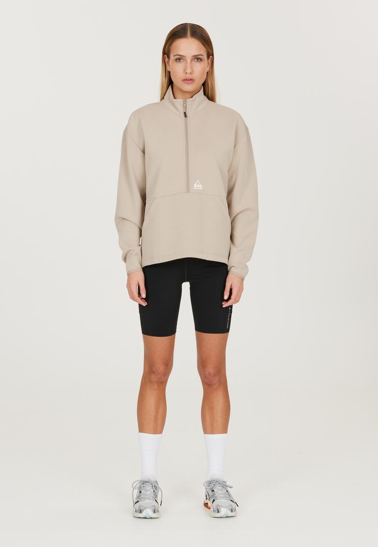 SOS SOS Kakadu Langarmshirt Damen - 1136 Simply Taupe - 0 | SportScheck