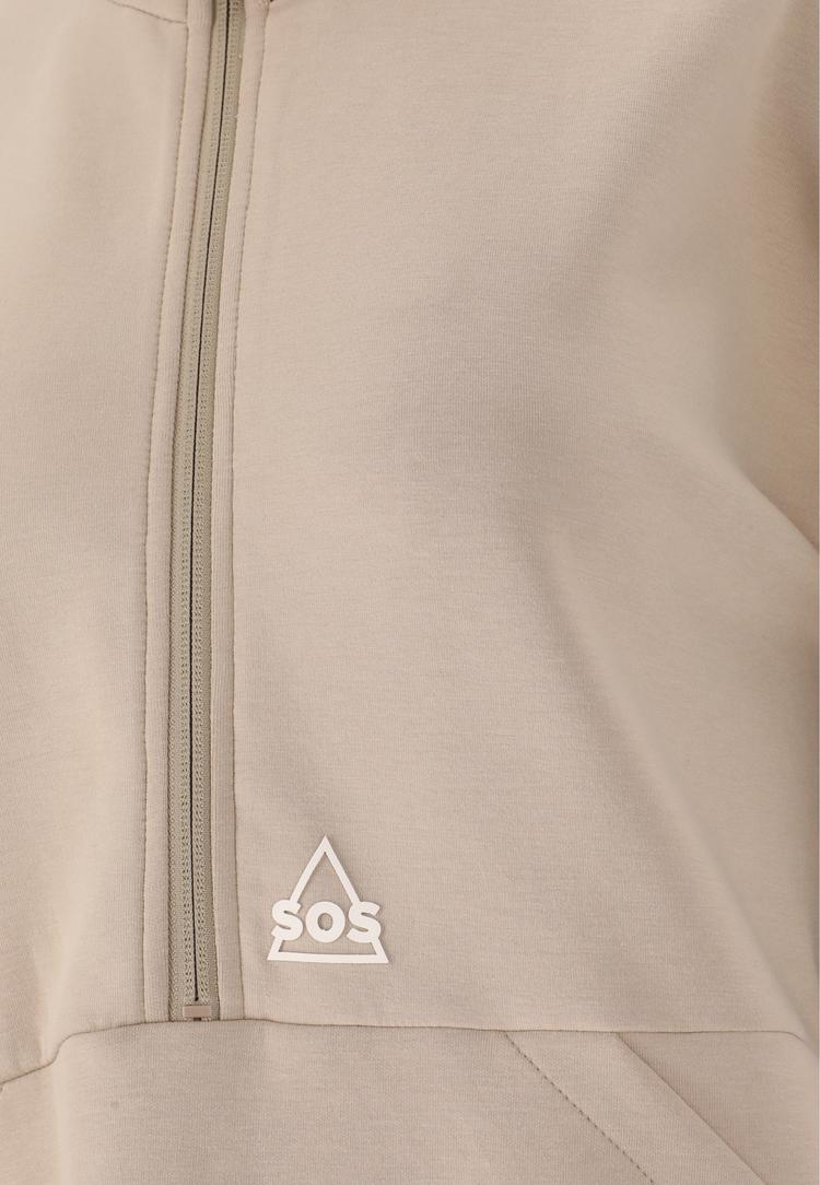 SOS SOS Kakadu Langarmshirt Damen - 1136 Simply Taupe - 0 | SportScheck