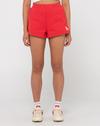 RUSTY RUSTY LINE FLEECE SHORT Shorts Damen - Radiant Red