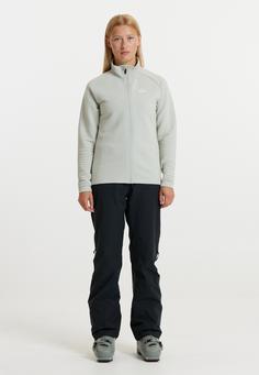 Rückansicht von SOS Muju Skijacke Damen 1165 Mineral Gray