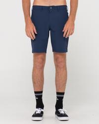 RUSTY SALAMANDER WALKSHORT Shorts Herren - Navy Blue