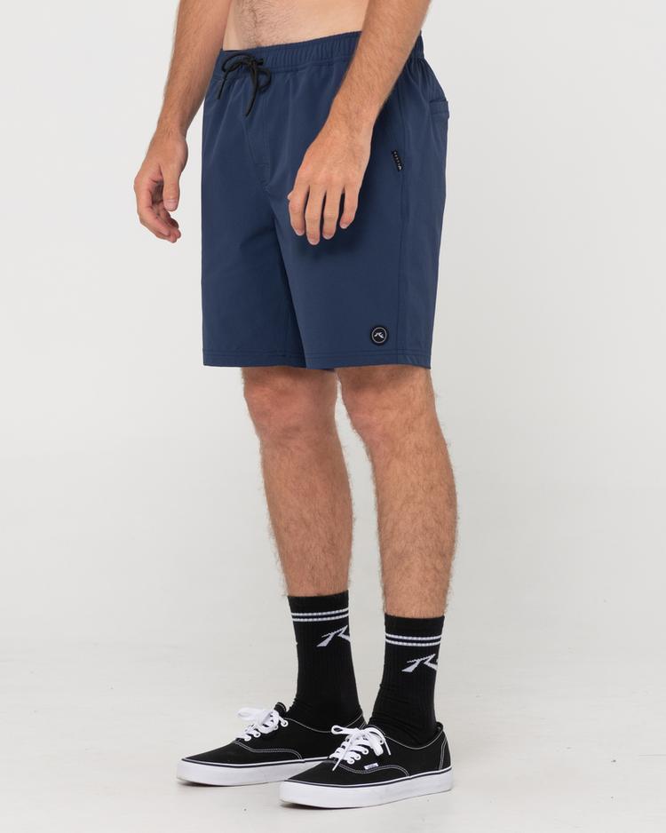 RUSTY RUSTY SALAMANDER ELASTIC WALKSHORT Shorts Herren - Navy Blue - 1 | SportScheck