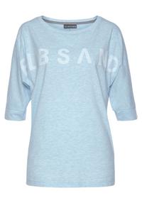 ELBSAND 3/4-Arm-Shirt Longshirt Damen - hellblau