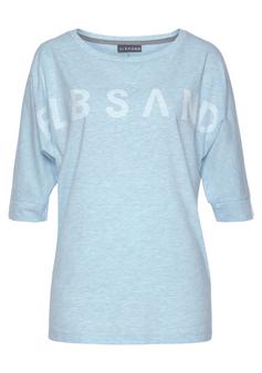 ELBSAND 3/4-Arm-Shirt Longshirt Damen hellblau