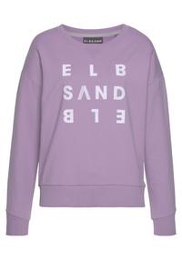 ELBSAND Sweatshirt Sweatshirt Damen - lila
