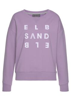 ELBSAND Sweatshirt Sweatshirt Damen lila