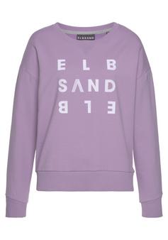 ELBSAND Sweatshirt Sweatshirt Damen lila