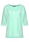 ELBSAND 3/4-Arm-Shirt Longshirt Damen - mint