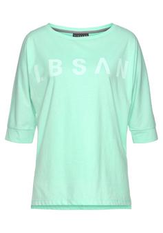 ELBSAND 3/4-Arm-Shirt Longshirt Damen mint