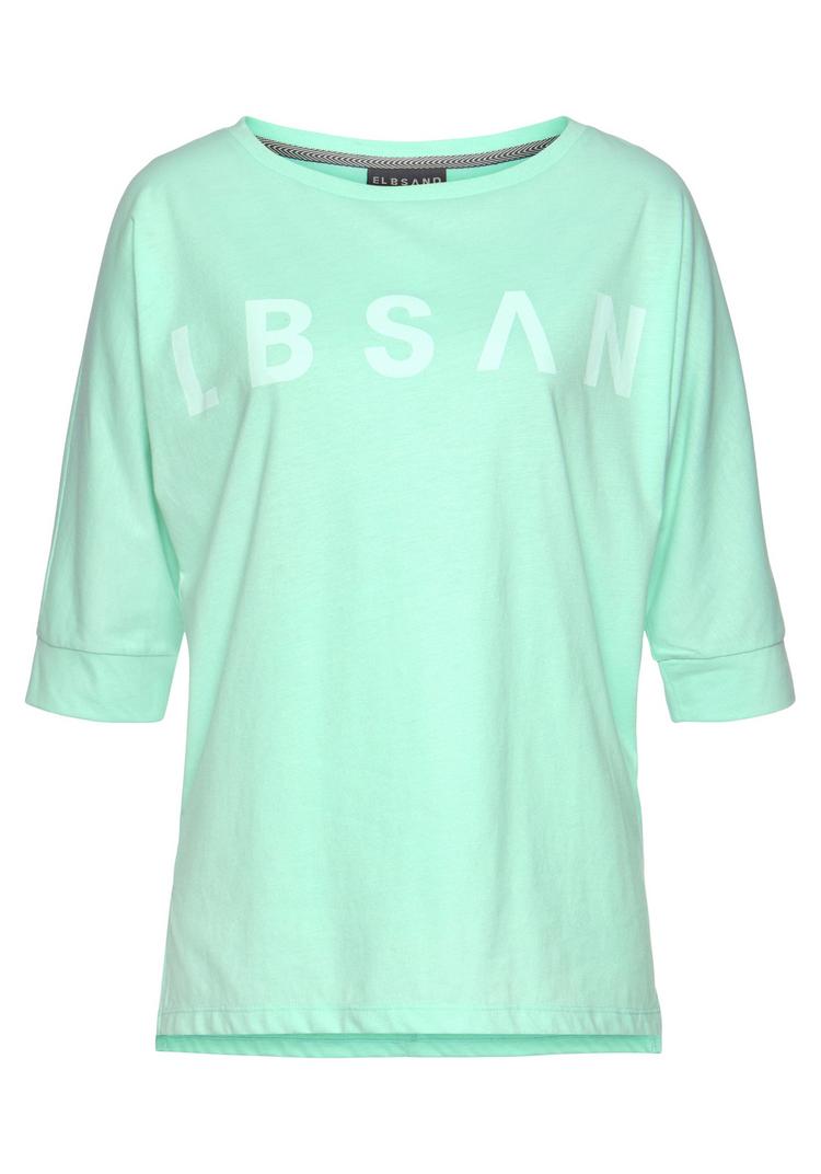 ELBSAND ELBSAND 3/4-Arm-Shirt Longshirt Damen - mint - 0 | SportScheck