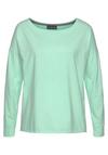ELBSAND Langarmshirt Langarmshirt Damen - mint