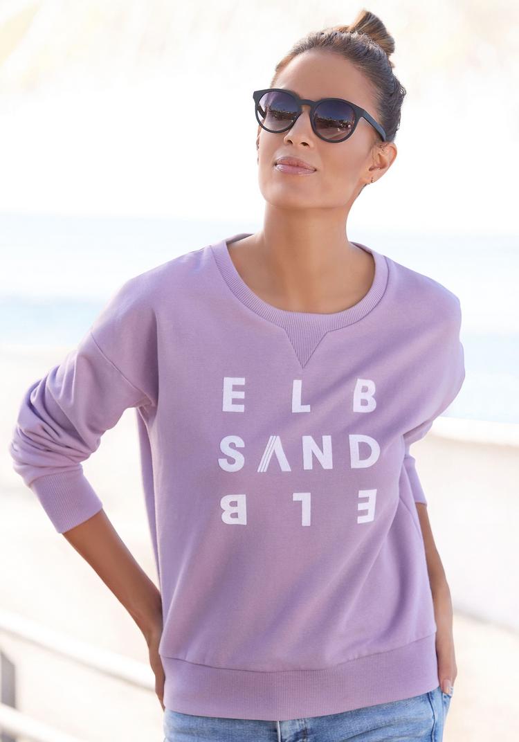 ELBSAND ELBSAND Sweatshirt Sweatshirt Damen - lila - 1 | SportScheck