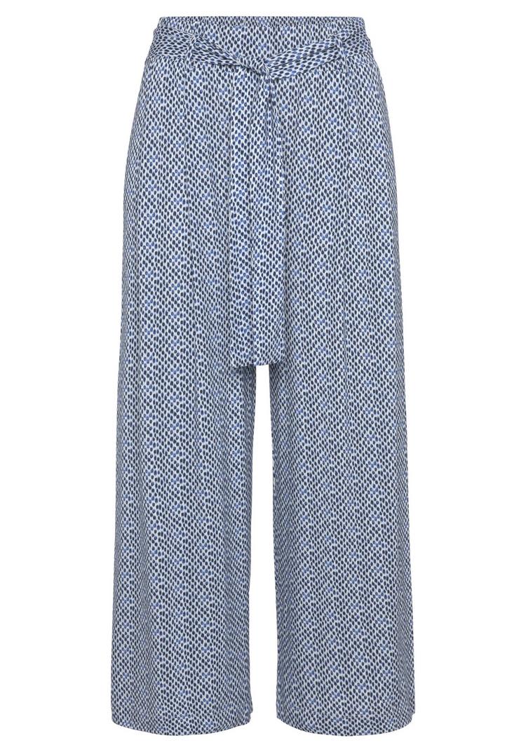 Lascana Lascana Culotte Printhose Damen - blau - 0 | SportScheck
