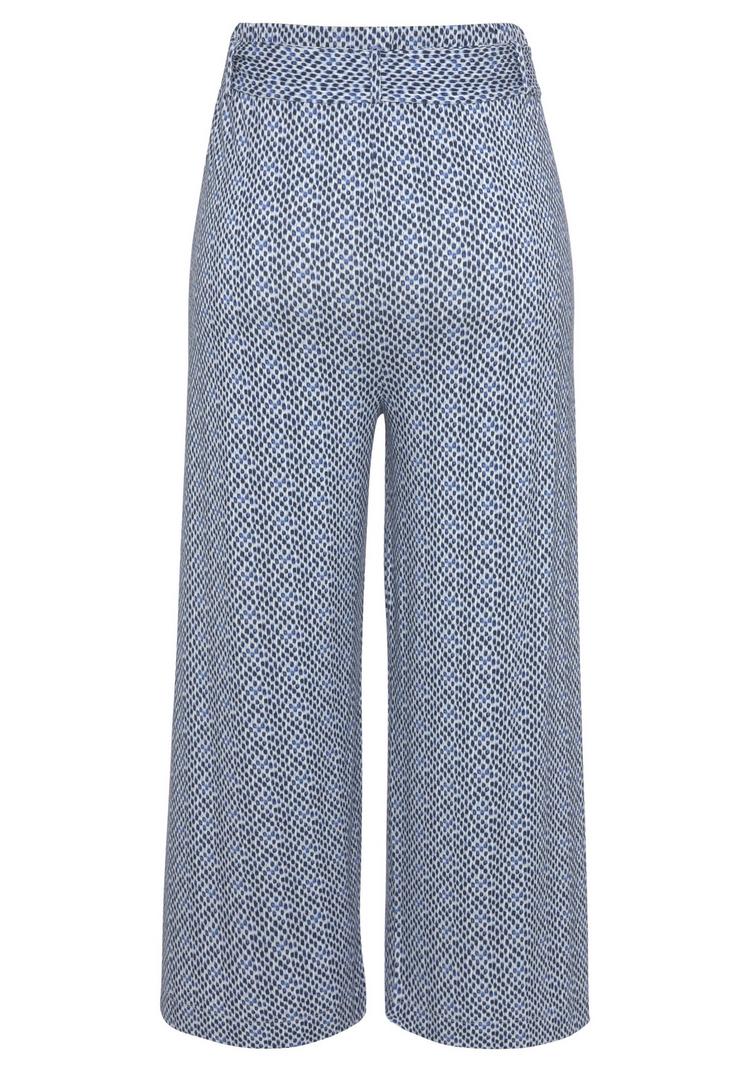 Lascana Lascana Culotte Printhose Damen - blau - 0 | SportScheck