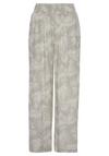 Lascana Palazzohose Stoffhose Damen - schilfgr&uuml;n-creme bedruckt