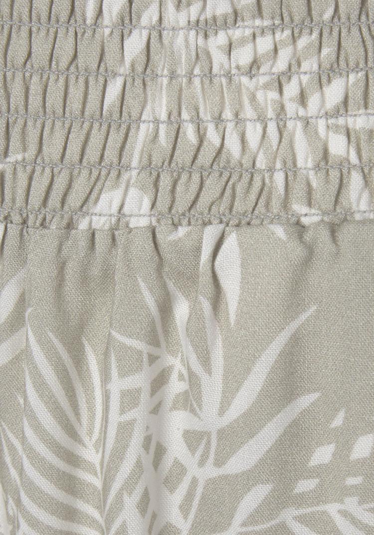 Lascana Lascana Palazzohose Stoffhose Damen - schilfgr&uuml;n-creme bedruckt - 0 | SportScheck