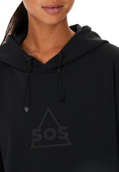 Rückansicht von SOS Vail Funktionssweatshirt Damen 1001 Black