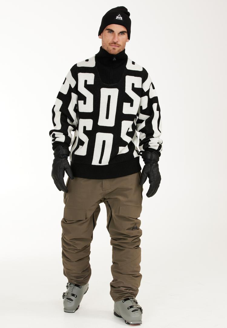 SOS SOS Verbier Strickpullover Herren - 1001 Black - 0 | SportScheck