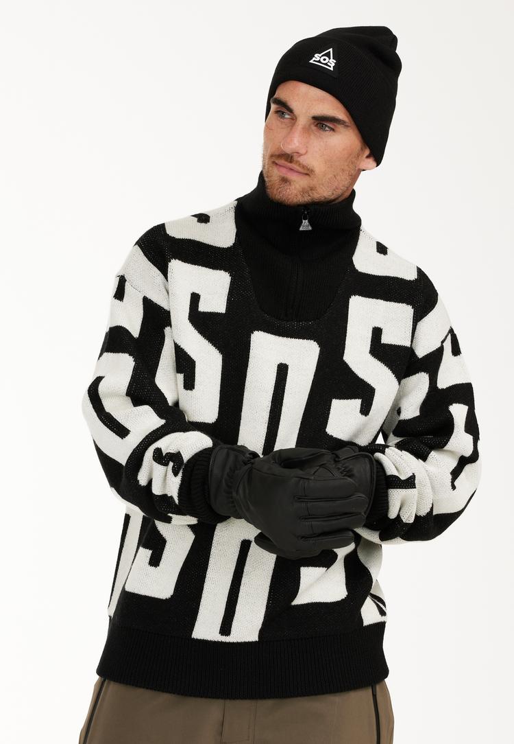 SOS SOS Verbier Strickpullover Herren - 1001 Black - 2 | SportScheck