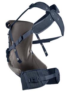 Rückansicht von VAUDE Amare Baby Carrier Kraxe marine