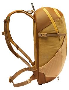 Rückansicht von VAUDE Rucksack Neyland Zip 20 Daypack burnt yellow