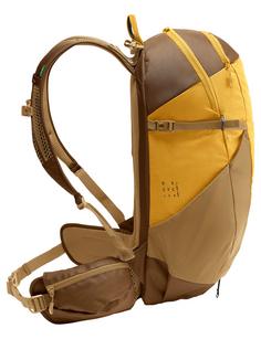 Rückansicht von VAUDE Rucksack Neyland Zip 26 Daypack burnt yellow