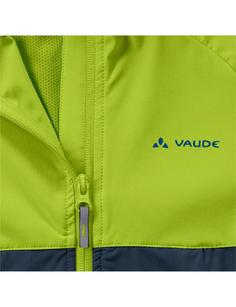 Rückansicht von VAUDE Kids Moab Stretch Jacket Outdoorjacke Kinder chute green