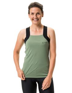 Rückansicht von VAUDE Women's Matera Top Tanktop Damen willow green