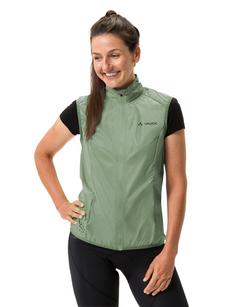 Rückansicht von VAUDE Women's Matera Air Vest Outdoorweste Damen willow green