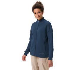 Rückansicht von VAUDE Women's Redmont Cotton Jacket II Outdoorjacke Damen dark sea