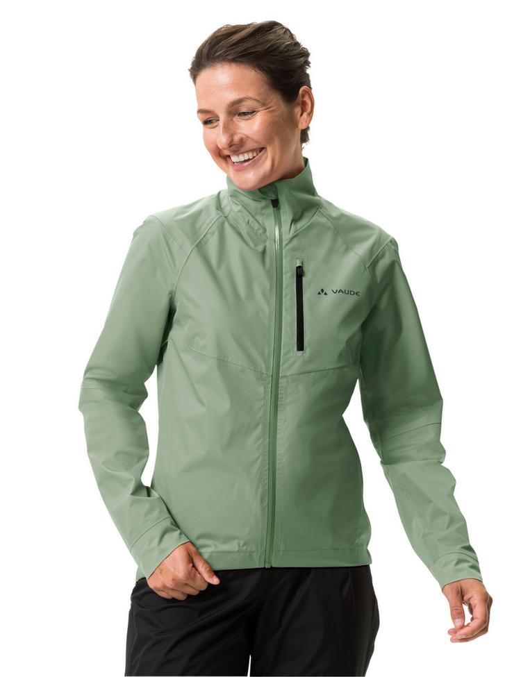 VAUDE VAUDE Women's Kuro Rain Jacket Outdoorjacke Damen - willow green - 0 | SportScheck