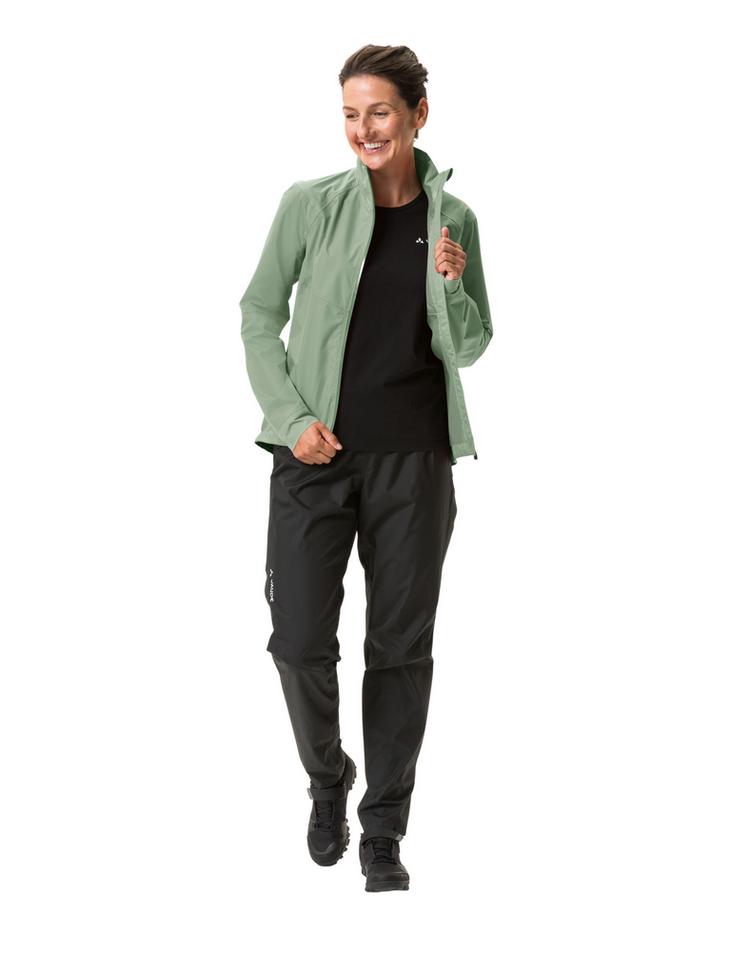 VAUDE VAUDE Women's Kuro Rain Jacket Outdoorjacke Damen - willow green - 2 | SportScheck