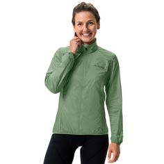 Rückansicht von VAUDE Women's Matera Air Jacket Outdoorjacke Damen willow green
