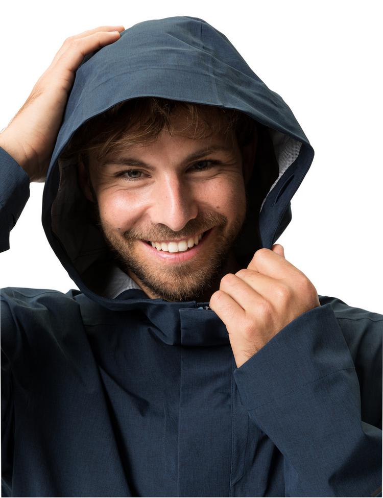 VAUDE VAUDE Men's Yaras Rain Jacket II Outdoorjacke Herren - dark sea - 1 | SportScheck