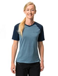 Rückansicht von VAUDE Women's Moab PRO Shirt T-Shirt Damen blue gray