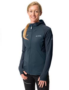 Rückansicht von VAUDE Women's Scopi Fleece Jacket Outdoorjacke Damen dark sea